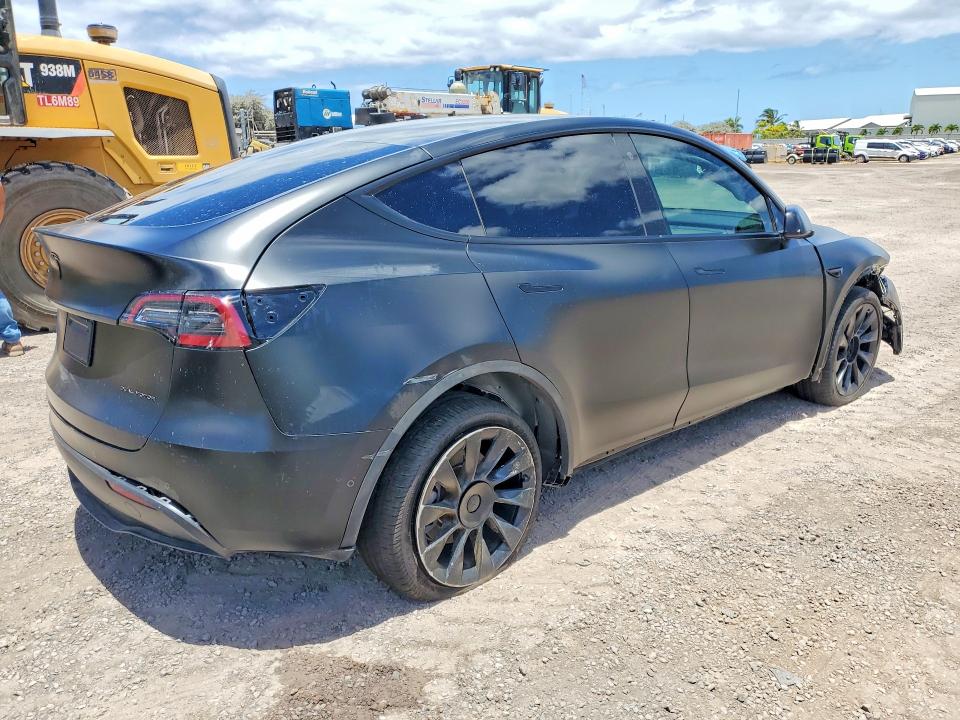 2022 Tesla Model y VIN 7SAYGDEE2NF445815 COPART salvage auction — FRONT END, Hi - Certificate Of Salvage, sold $4,250 on 2026-07-29 (photo 3)