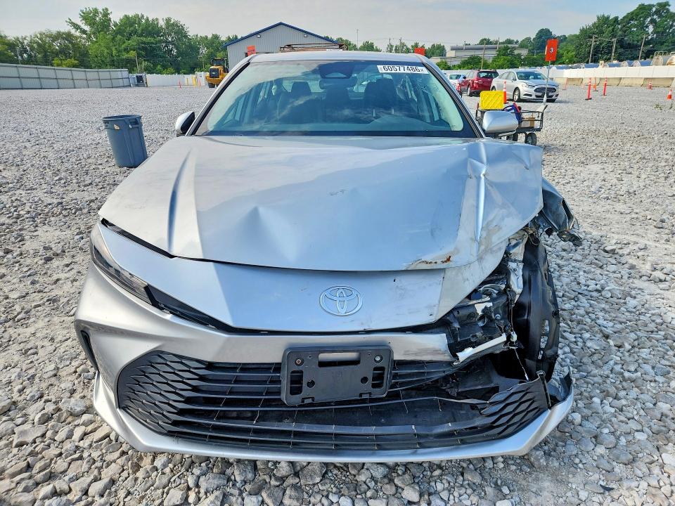 2025 Toyota Camry VIN 4T1DAACK2SU014491 COPART salvage auction — FRONT END, Il - Certificate Of Title, sold $14,500 on 2026-09-01 (photo 5)