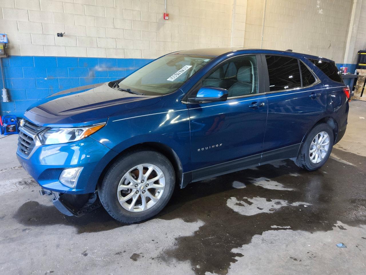 2021 Chevrolet Equinox VIN 2GNAXKEV3M6156330 COPART salvage auction — Front End, MI - CERTIFICATE OF TITLE, sold $1,550 on 2026-07-09 (photo 1)