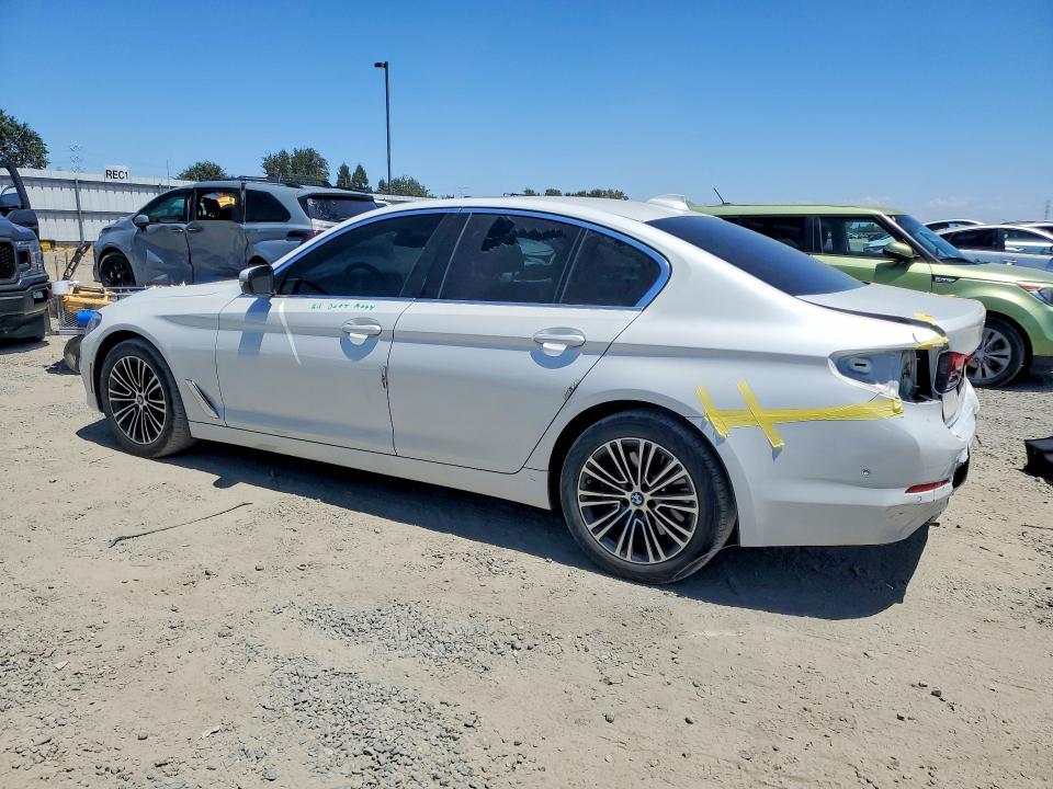 2019 BMW 5 series VIN WBAJE5C57KWW01719 COPART salvage auction — REAR END, CA - SALVAGE CERTIFICATE, sold $11,700 on 2026-08-11 (photo 2)