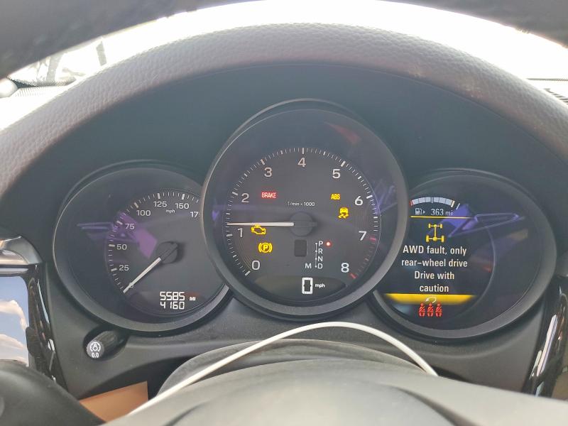 2026 Porsche Macan VIN WP1AA2A52TLB00674 COPART salvage auction — FRONT END, TX - SALVAGE VEHICLE TITLE, sold $27,000 on 2026-07-31 (photo 9)