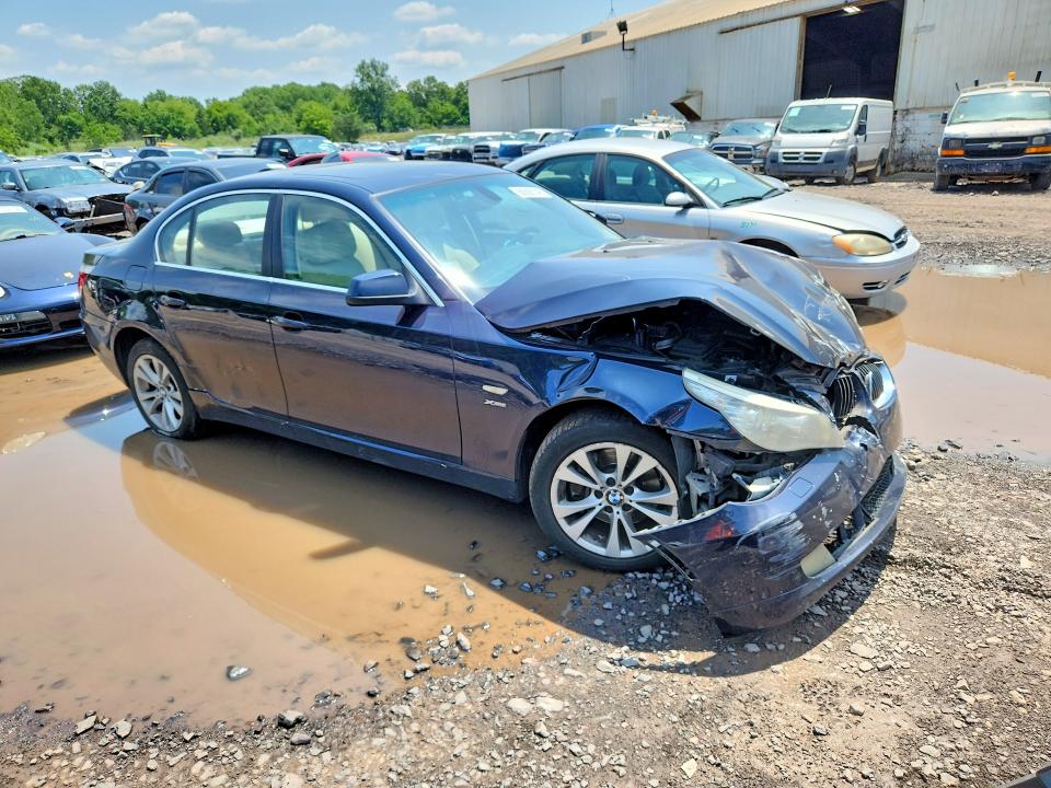 2010 BMW 5 series VIN WBANV9C57AC488217 COPART salvage auction — FRONT END, Pa - Cert Of Salvage-W=Flood Veh, sold $15 on 2026-08-03 (photo 4)