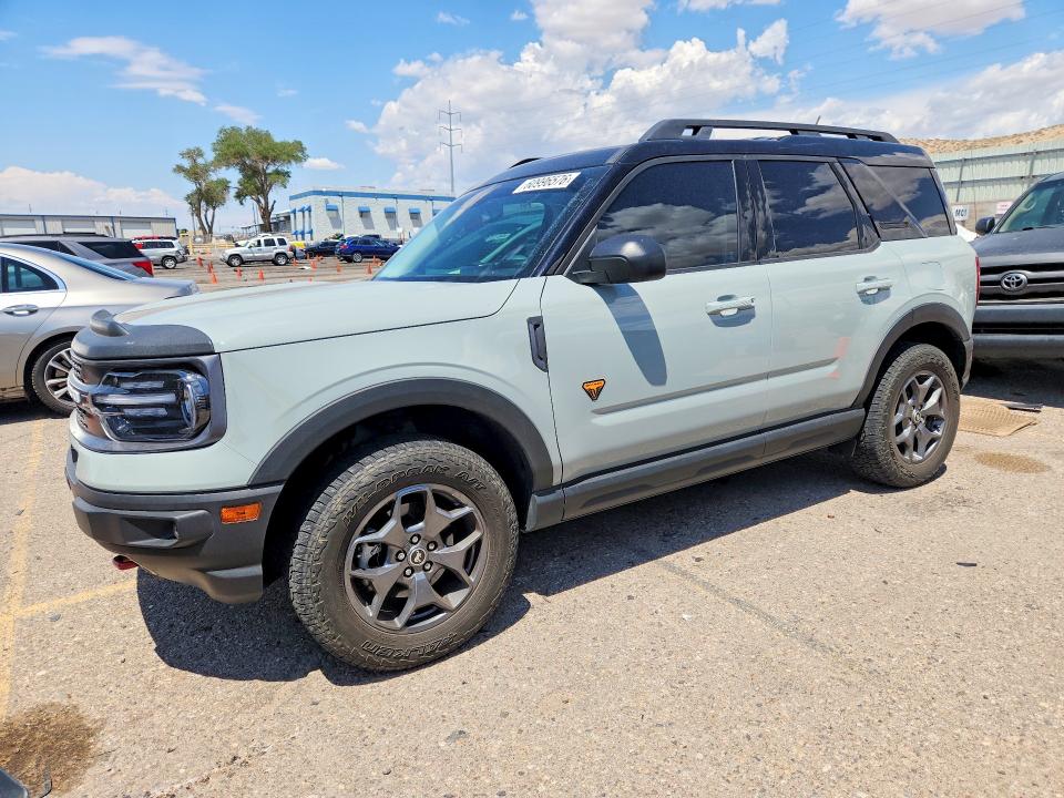 2023 Ford Bronco sport VIN 3FMCR9D92PRD08907 — COPART salvage auction photo