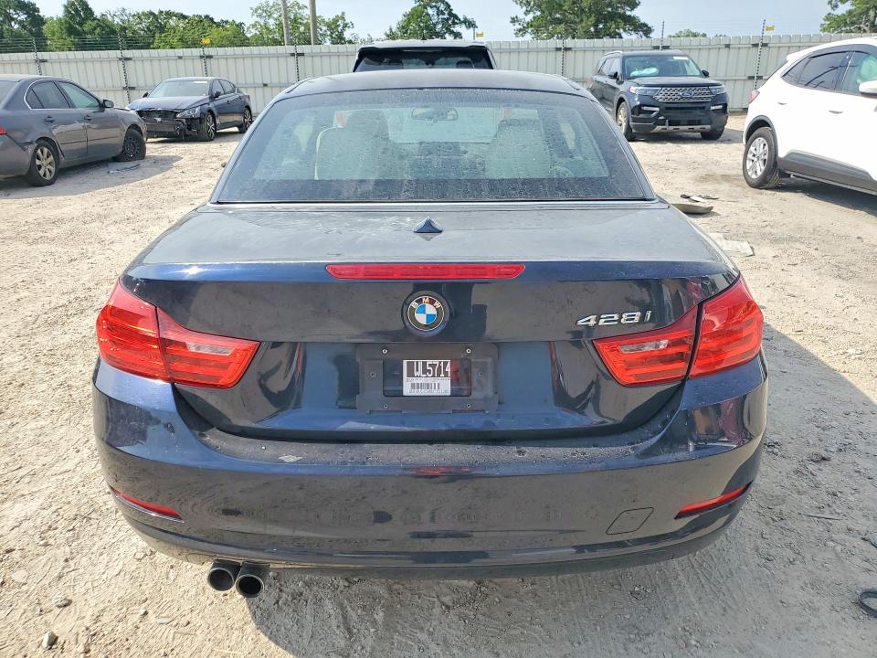 2014 BMW 4er VIN WBA3V5C5XEP751301 COPART salvage auction — FRONT END, Fl - Cert Of Title Slvg Rebuildable, sold $2,800 on 2026-08-13 (photo 6)