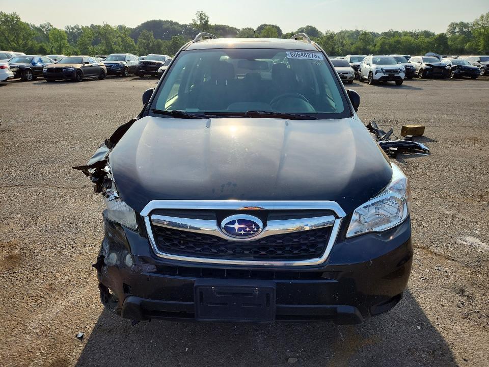 2015 Subaru Forester VIN JF2SJADC6FH537015 COPART salvage auction — SIDE, Ct - Cert Of Title-Salvage, sold $475 on 2026-07-24 (photo 5)