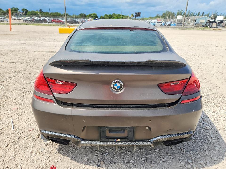 2013 BMW VIN WBA6B2C5XDDG66904 COPART salvage auction — MECHANICAL, Fl - Certificate Of Title, sold $975 on 2026-08-06 (photo 6)