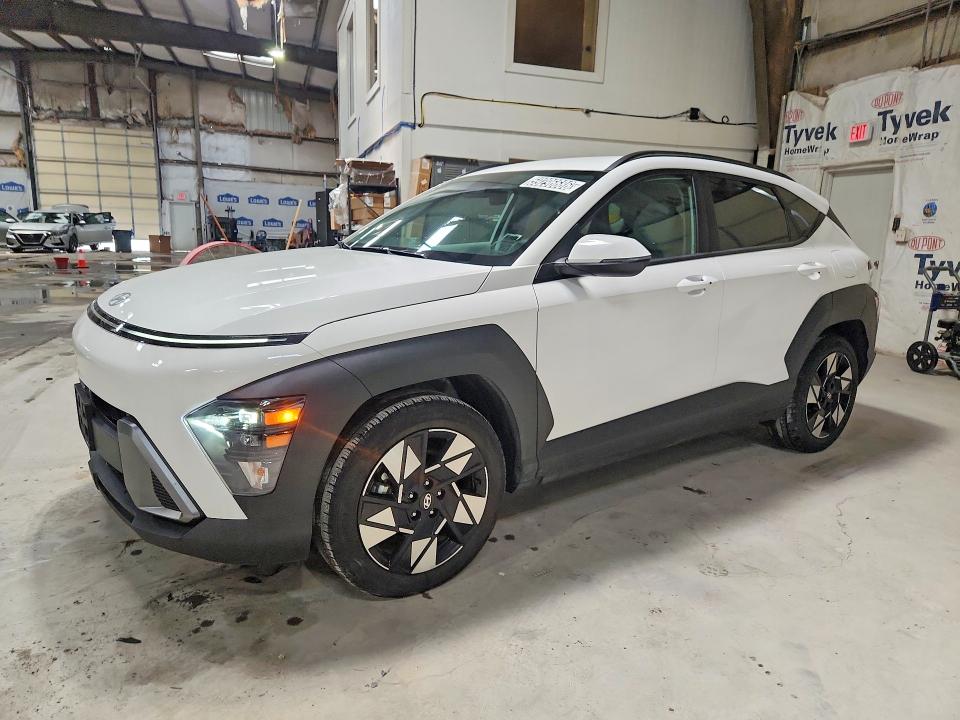 2025 Hyundai Kona VIN KM8HB3ABXSU339449 COPART salvage auction — REAR END, Tx - Certificate Of Title (P), sold $9,600 on 2026-07-06 (photo 1)