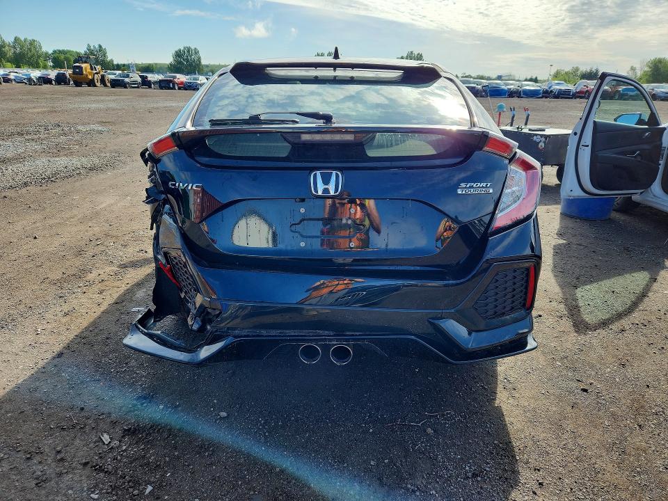 2019 Honda Civic VIN SHHFK7H97KU302758 COPART salvage auction — REAR END, ON - PERMIT SALVAGE, sold $4,200 on 2026-07-28 (photo 6)
