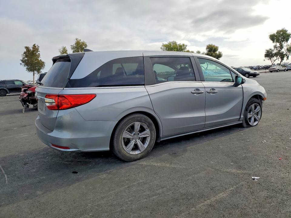 2020 Honda Odyssey VIN 5FNRL6H75LB001038 COPART salvage auction — FRONT END, Ca - Salvage Certificate, sold $3,950 on 2026-07-27 (photo 3)