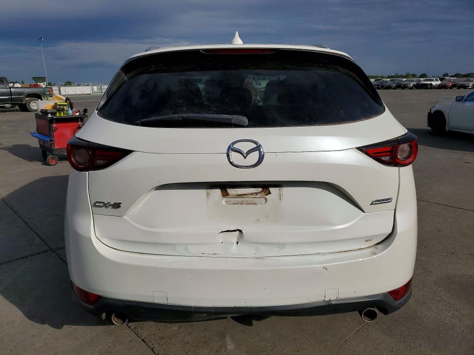 2018 Mazda Cx-5 VIN JM3KFADM5J1390817 COPART salvage auction — REAR END, Salvage Title, sold $3,500 on 2026-07-27 (photo 6)