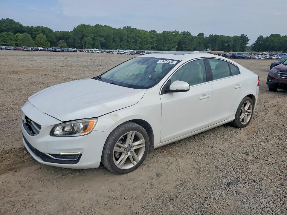2015 Volvo S60 VIN YV140MFC4F1311745 COPART salvage auction — FRONT END, Ar - Cert Of Title-Salvage, sold $1,050 on 2026-08-17 (photo 1)