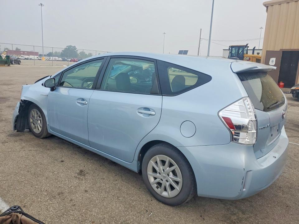 2012 Toyota Prius VIN JTDZN3EU0C3100303 COPART salvage auction — FRONT END, Oh - Cert Of Title-Salvage, sold $1,550 on 2026-07-31 (photo 2)