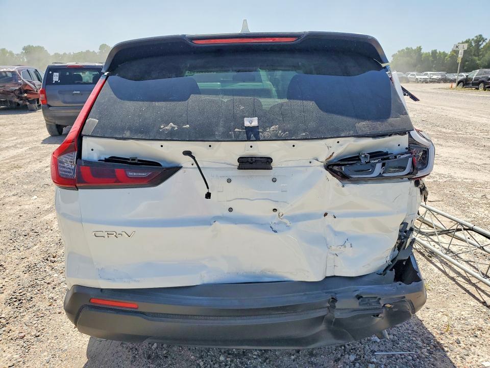 2025 Honda Cr-v VIN 7FARS3H4XSE004172 COPART salvage auction — REAR END, TX - SALVAGE VEHICLE TITLE, sold $13,500 on 2026-08-02 (photo 6)