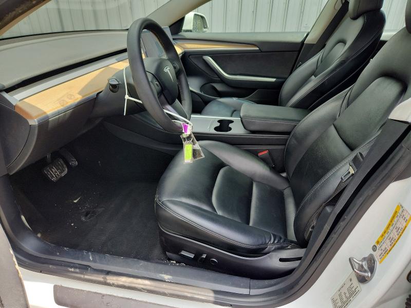 2022 Tesla Model 3 VIN 5YJ3E1EA9NF191786 COPART salvage auction — UNDERCARRIAGE, TX - CERTIFICATE OF TITLE, sold $450 on 2026-07-22 (photo 7)