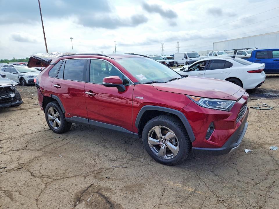 2019 Toyt Rav4 VIN JTMDWRFV7KD034004 COPART salvage auction — REAR END, OH - CERT OF TITLE-SALVAGE, sold $325 on 2026-07-28 (photo 4)