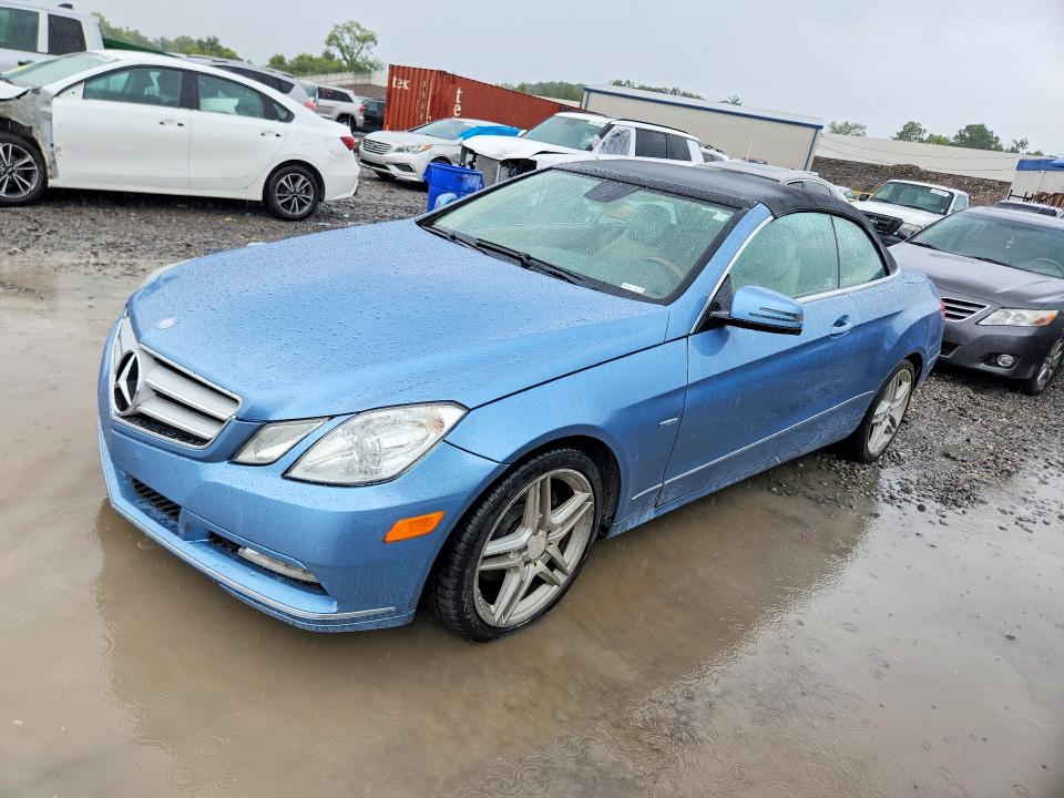 2012 Mercedes-benz E-klasse VIN WDDKK5KF4CF153103 COPART salvage auction — SIDE, AL - CERT OF TITLE-SALVAGE TITLE (P), sold $1,900 on 2026-08-04 (photo 1)