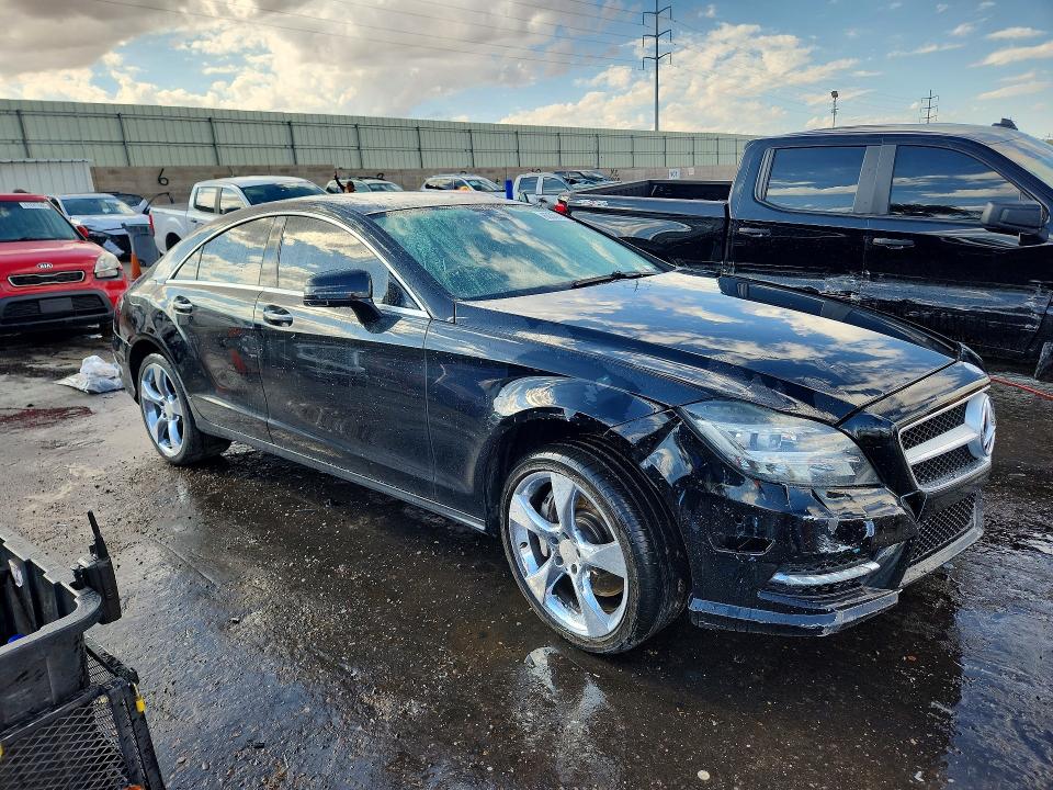 2013 Mercedes-benz Cls-class VIN WDDLJ7DB4DA058732 COPART salvage auction — FRONT END, Nm - Cert Of Title-Salvage, sold $600 on 2026-07-30 (photo 4)