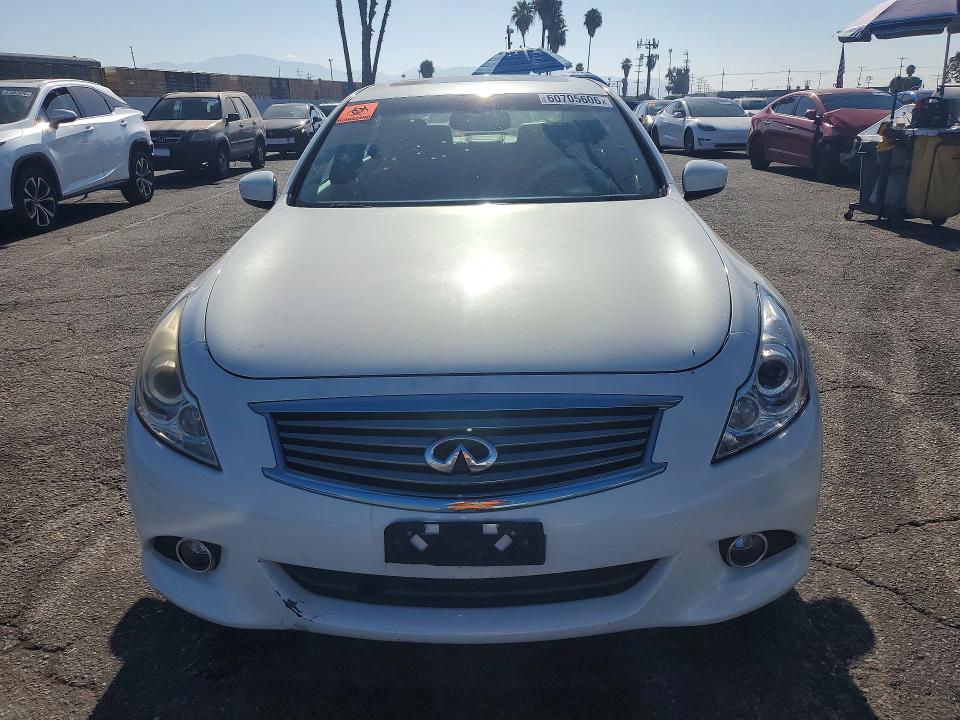 2013 Infiniti G VIN JN1CV6AP6DM716027 COPART salvage auction — VANDALISM, Ca - Salvage Certificate, sold $875 on 2026-07-28 (photo 5)
