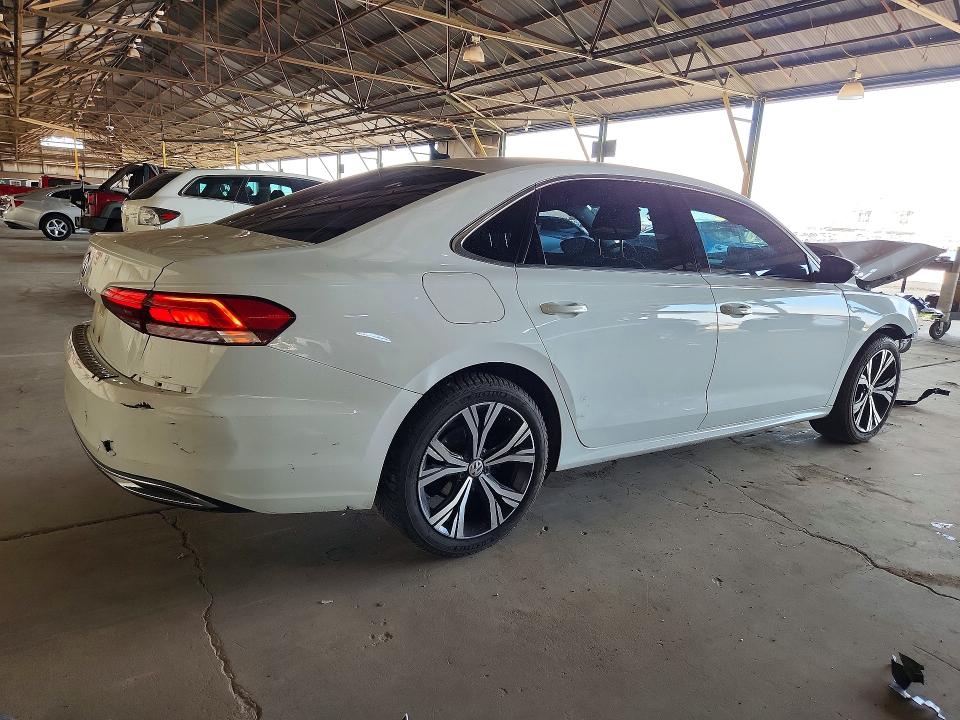 2021 Volkswagen Passat VIN 1VWSA7A37MC013899 COPART salvage auction — FRONT END, Az - Cert Of Title - Salvage, sold $2,700 on 2026-09-17 (photo 3)