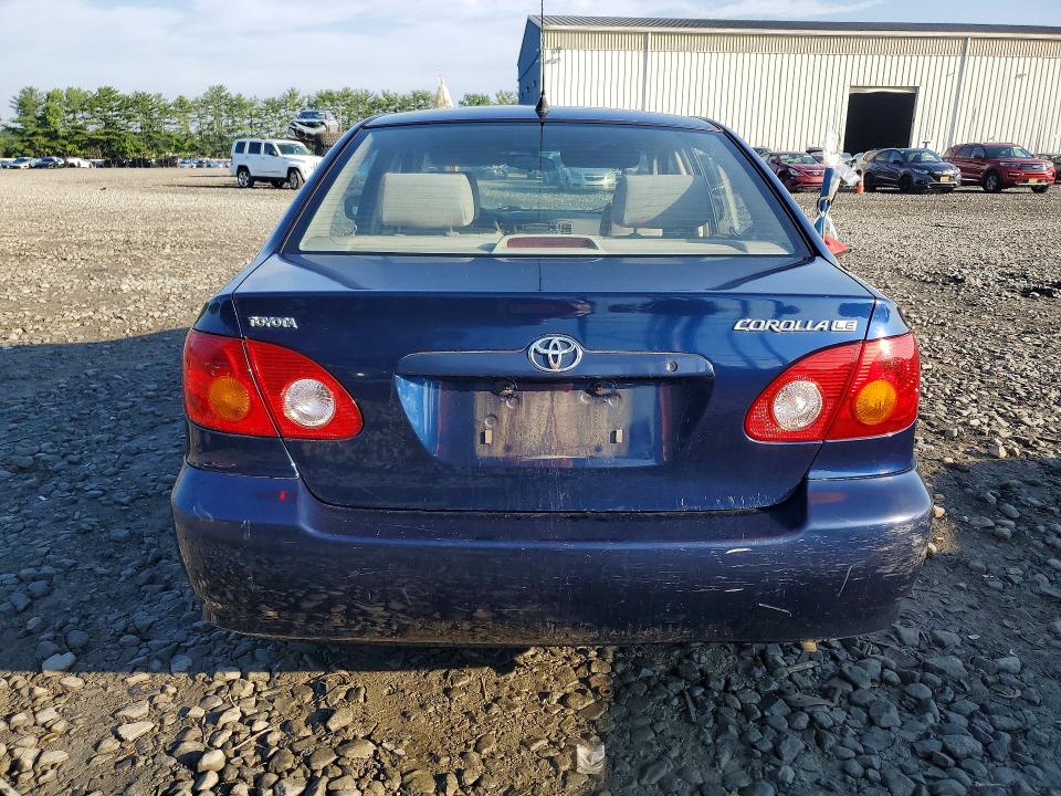 2003 Toyota Corolla VIN JTDBR32EX30044861 COPART salvage auction — SIDE, Nj - Cert Of Title-Salvage, sold $925 on 2026-07-29 (photo 6)