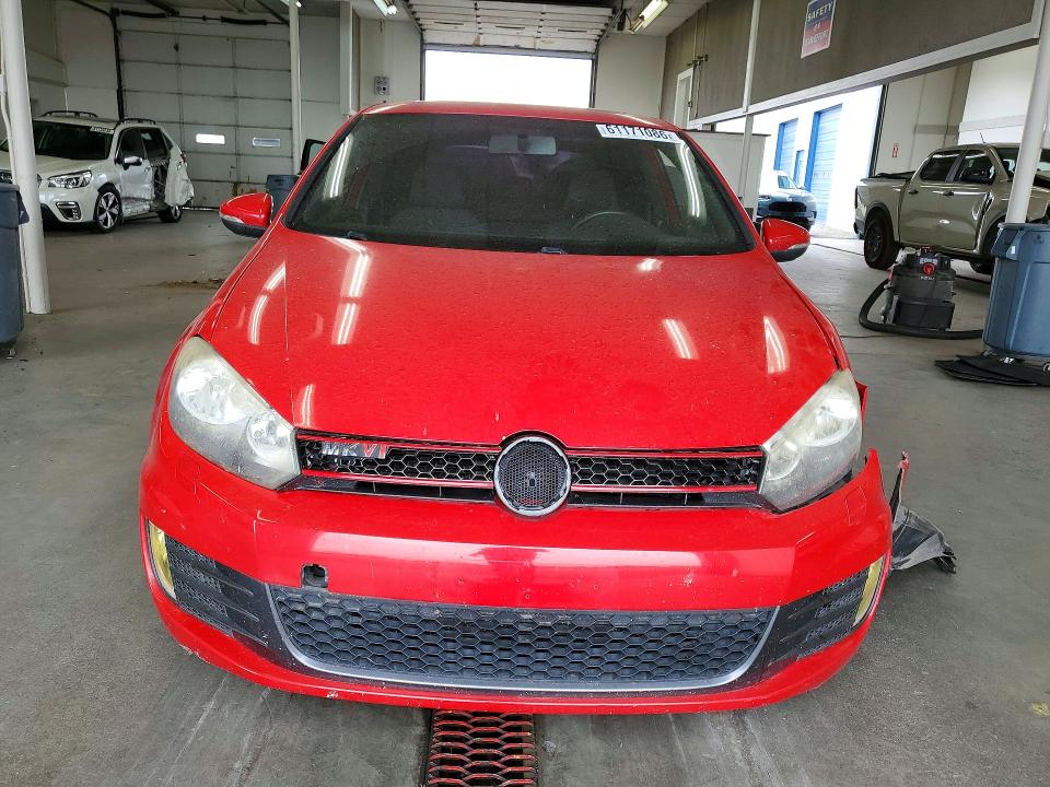 2011 Volkswagen Gti VIN WVWFD7AJ4BW103615 COPART salvage auction — FRONT END, WA - BILL OF SALE, sold $850 on 2026-08-14 (photo 5)