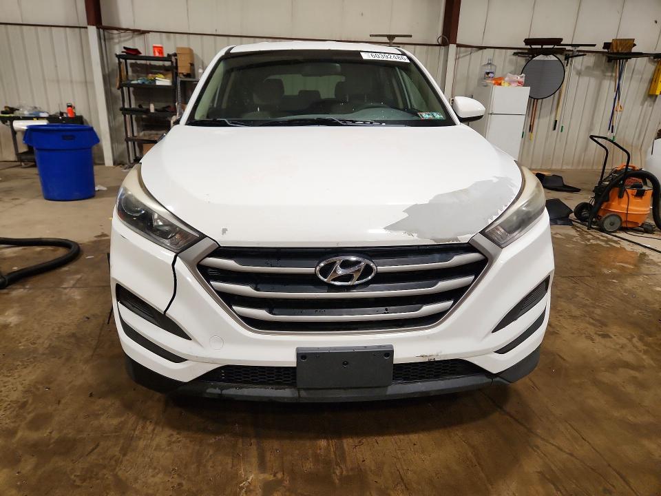 2018 Hyundai Tucson VIN KM8J2CA44JU651042 COPART salvage auction — FRONT END, Pa - Certificate Of Salvage, sold $3,600 on 2026-07-31 (photo 5)