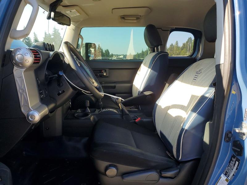2011 Toyota Fj cruiser VIN JTEBU4BF8BK106429 COPART salvage auction — UNDERCARRIAGE, WA - BILL OF SALE, sold $10,000 on 2026-07-17 (photo 7)