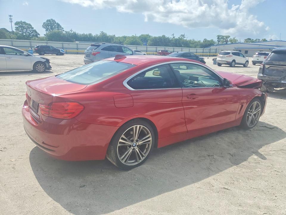2017 BMW 4er VIN WBA4R7C59HK679867 COPART salvage auction — FRONT END, Fl - Certificate Of Destruction, sold $2,600 on 2026-08-05 (photo 3)