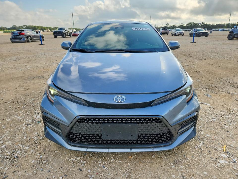 2020 Toyota Corolla VIN JTDP4RCE8LJ016427 COPART salvage auction — REAR END, Tx - Salvage Vehicle Title, sold $6,100 on 2026-07-09 (photo 5)