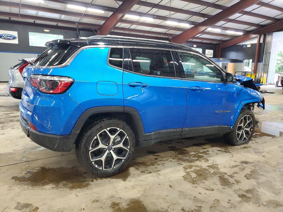 2025 Jeep Compass VIN 3C4NJDCN8ST599947 COPART salvage auction — FRONT END, Ny - Cert Of Title-Salvage, sold $4,600 on 2026-08-17 (photo 3)