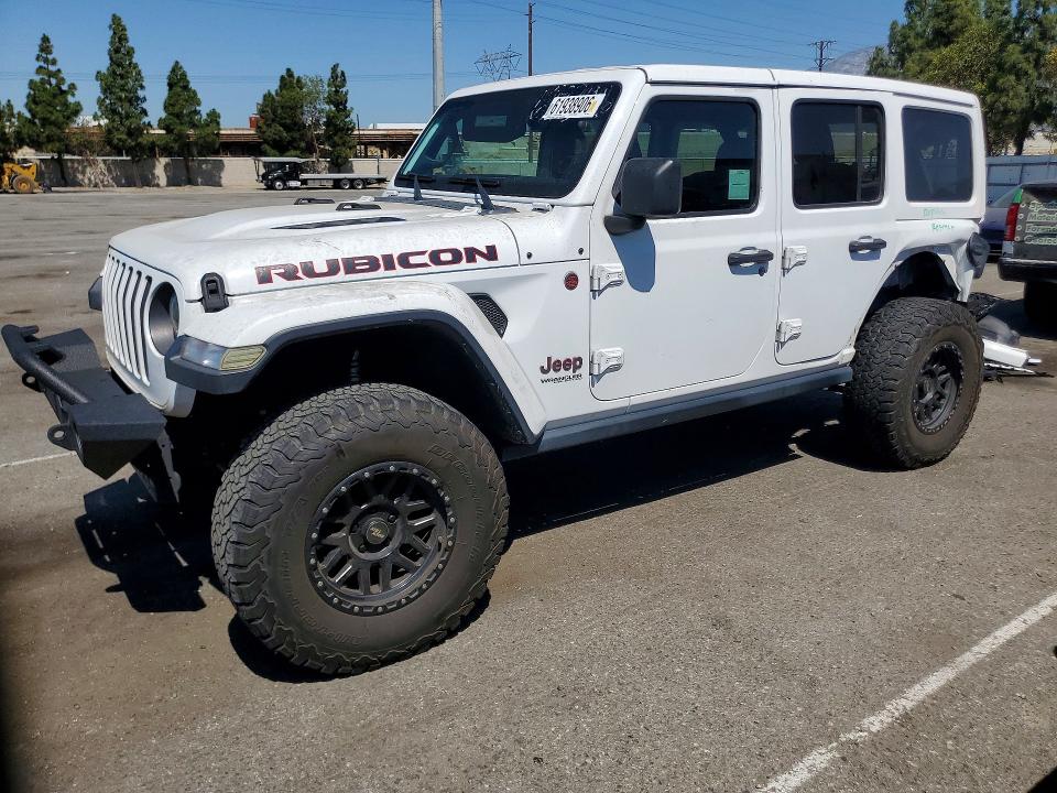 2018 Volkswagen Wrangler VIN 1C4HJXFG1LW196111 — COPART salvage auction photo