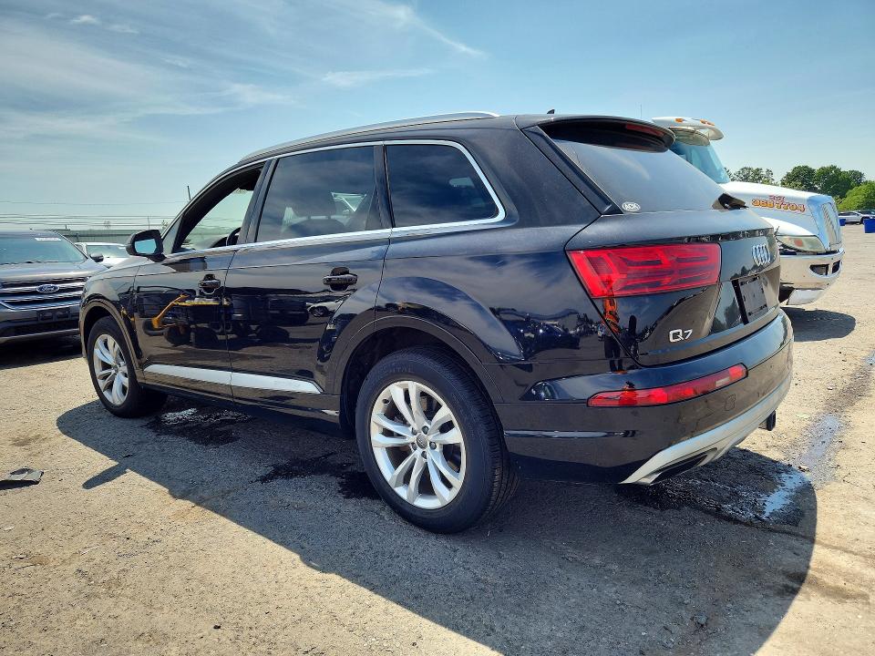 2019 Audi Q7 VIN WA1AAAF71KD012594 COPART salvage auction — WATER/FLOOD, PA - CERTIFICATE OF SALVAGE, sold $1,350 on 2026-07-28 (photo 2)