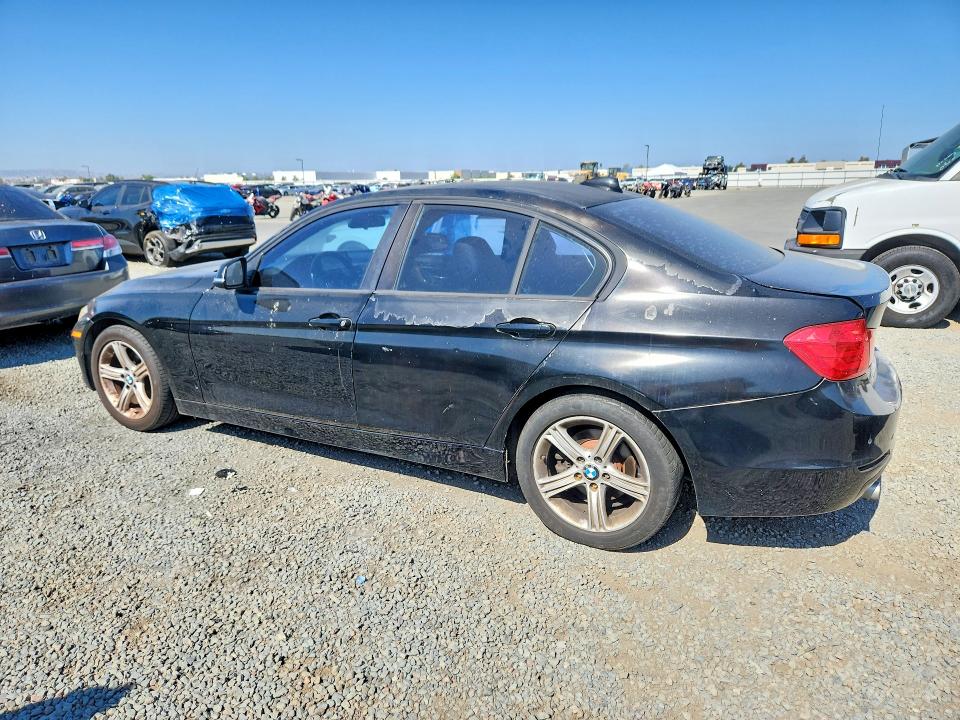 2014 BMW 3 series VIN WBA3D3C57EK155857 COPART salvage auction — REAR END, Ca - Cert Of Title-Salvaged, sold $350 on 2026-07-28 (photo 2)