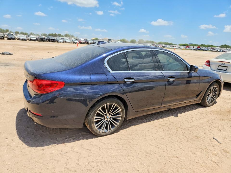 2017 BMW 5er VIN WBAJA5C36HG893988 COPART salvage auction — MECHANICAL, Tx - Certificate Of Title, sold $2,850 on 2026-07-30 (photo 3)