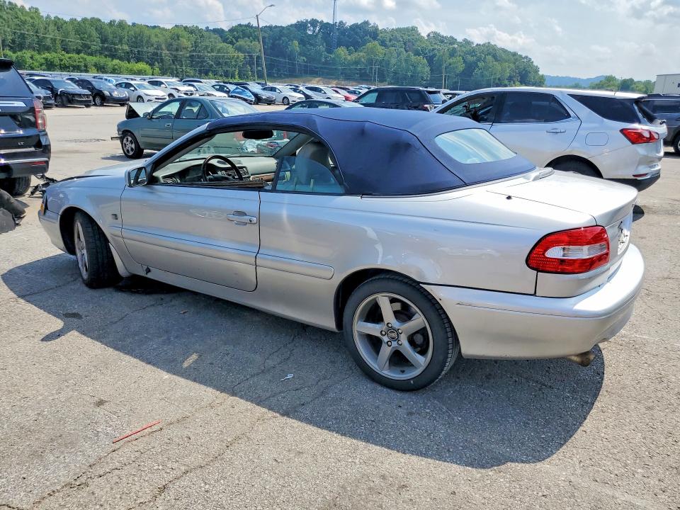 2004 Volvo C70 VIN YV1NC62D14J049606 COPART salvage auction — FRONT END, Ky - Cert Of Title-Salvage, sold $225 on 2026-08-06 (photo 2)