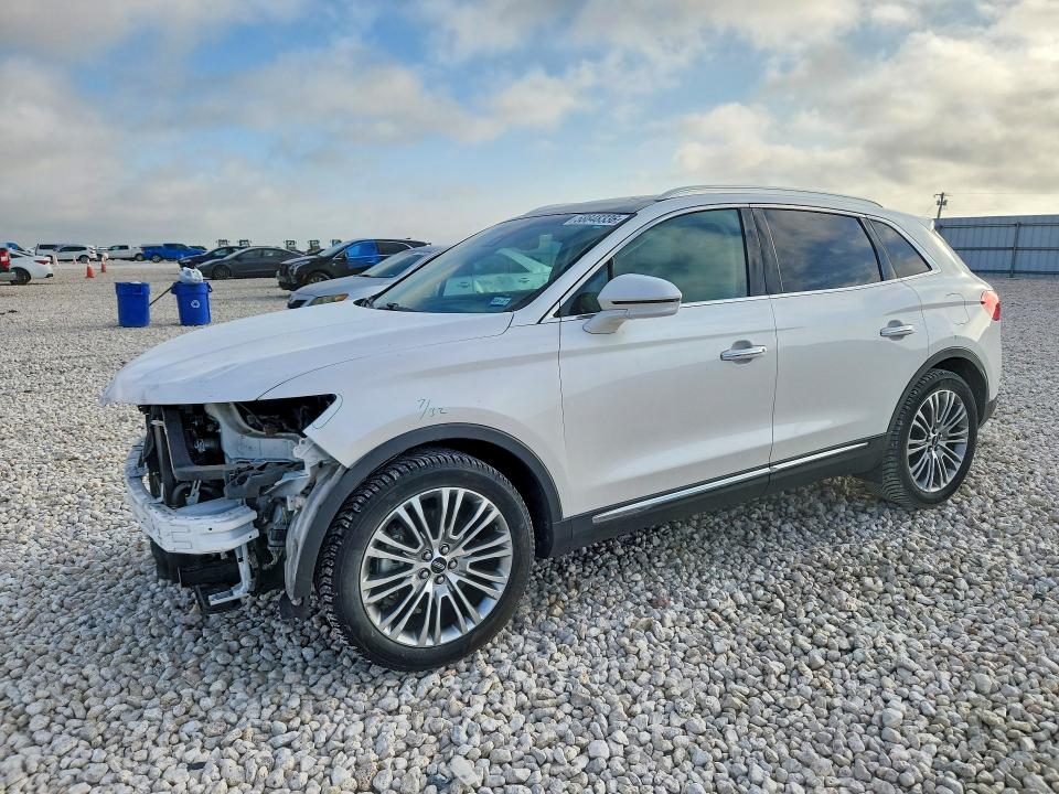 2018 Lincoln Mkx VIN 2LMPJ6LR7JBL23129 COPART salvage auction — FRONT END, Tx - Salvage Vehicle Title, sold $2,650 on 2026-07-30 (photo 1)