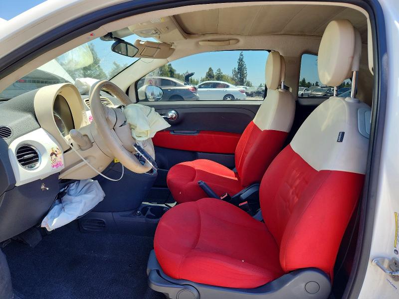 2013 Fiat VIN 3C3CFFDR4DT684460 COPART salvage auction — FRONT END, Ca - Salvage Certificate, sold $225 on 2026-08-18 (photo 7)