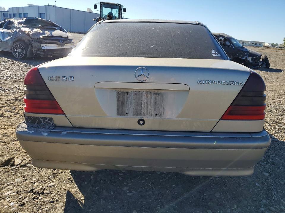 1999 Mercedes-benz C class VIN WDBHA24G1XF861891 COPART salvage auction — BURN, WA - BILL OF SALE-PARTS ONLY, sold $50 on 2026-07-31 (photo 6)