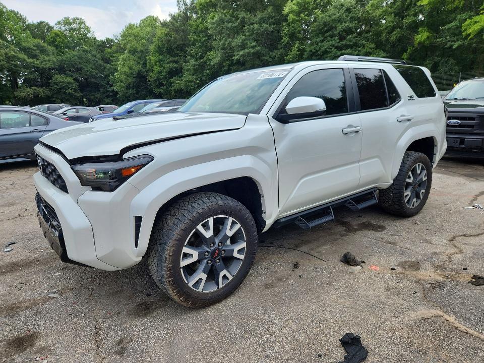 2025 Toyota 4runner VIN JTEVA5BR9S5001418 COPART salvage auction — SIDE, TN - SALVAGE CERTIFICATE (P), sold $18,400 on 2026-07-31 (photo 1)