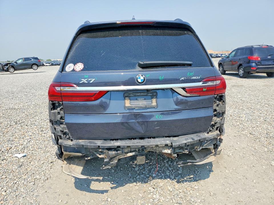 2021 BMW X7 VIN 5UXCW2C06M9E91504 COPART salvage auction — REAR END, Co - Public - Salvage Title, sold $13,200 on 2026-07-28 (photo 6)