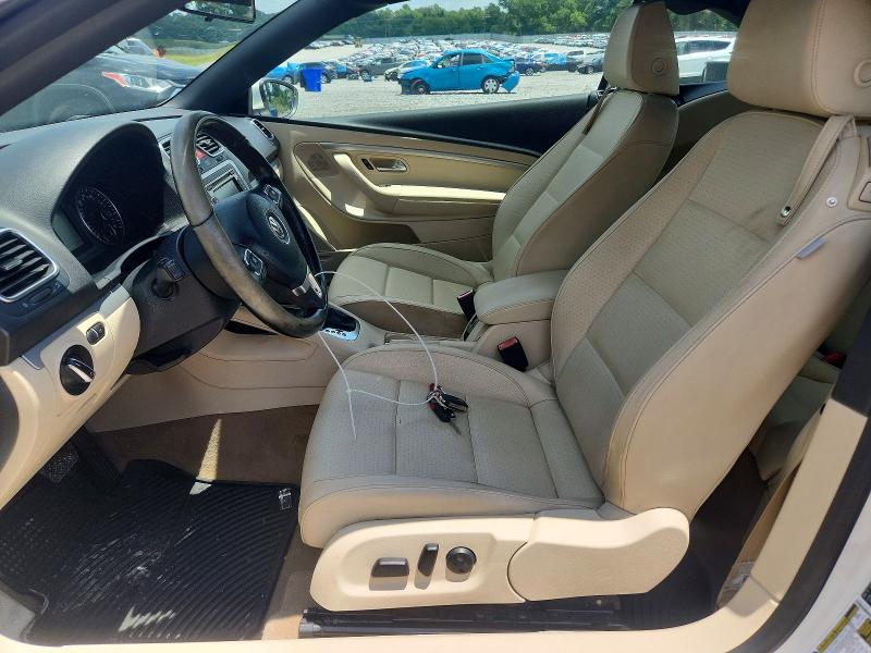 2013 Volkswagen Eos VIN WVWBW8AH7DV000287 COPART salvage auction — MINOR DENT/SCRATCHES, Ga - Certificate Of Title, sold $375 on 2026-07-19 (photo 7)