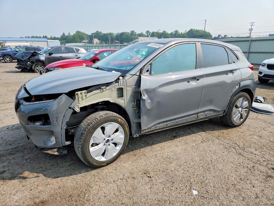 2021 Hyundai Kona VIN KM8K33AG1MU123667 COPART salvage auction — FRONT END, Salvage Title, sold $425 on 2026-07-24 (photo 1)