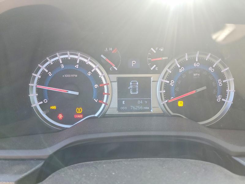 2018 Toyota 4runner VIN JTEBU5JR0J5574797 COPART salvage auction — FRONT END, WA - BILL OF SALE, sold $11,900 on 2026-07-27 (photo 9)