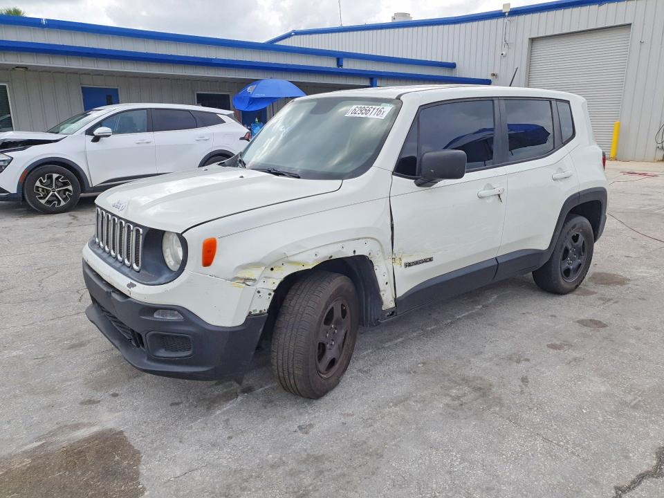 2016 Jeep Renegade VIN ZACCJBAT0GPE19534 COPART salvage auction — SIDE, Fl - Cert Of Title Slvg Rebuildable, sold $500 on 2026-08-19 (photo 1)