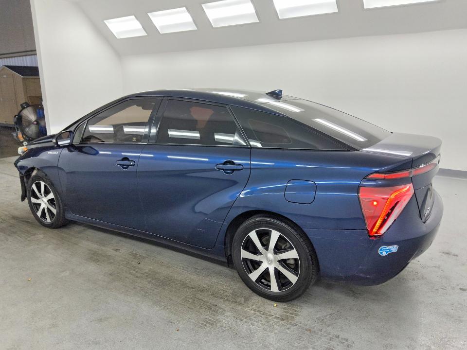 2020 Toyota Mirai VIN JTDBVRBD5LA008155 COPART salvage auction — FRONT END, CA - CERTIFICATE OF TITLE, sold $175 on 2026-07-28 (photo 2)