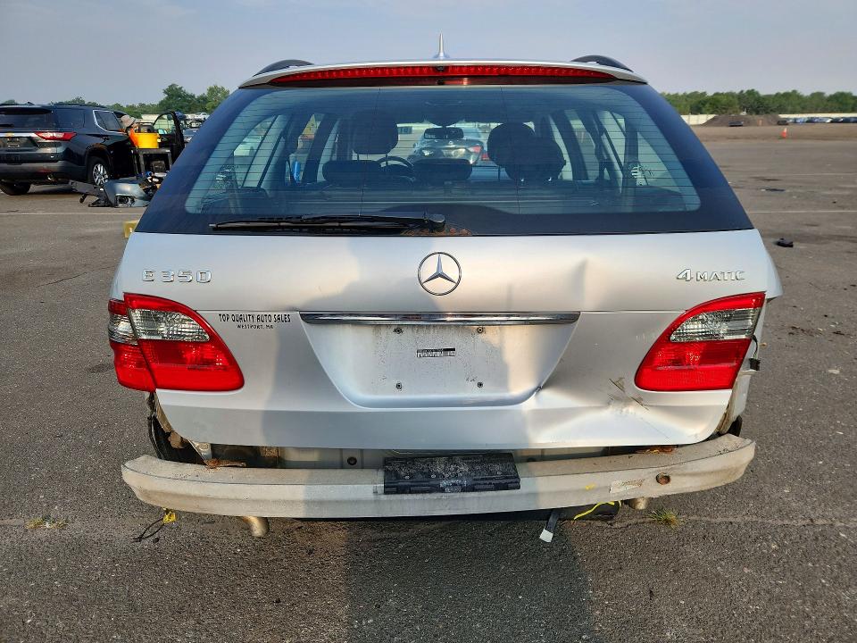 2007 Mercedes-benz E-class VIN WDBUH87XX7B173565 COPART salvage auction — REAR END, NY - MV-907A SALVAGE CERTIFICATE, sold $475 on 2026-07-27 (photo 6)