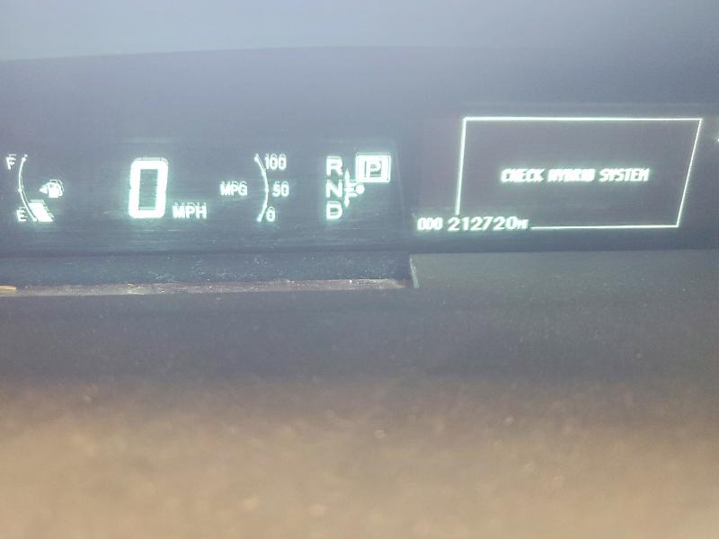 2010 Toyota Prius VIN JTDKN3DU7A1236665 COPART salvage auction — FRONT END, MN - CERTIFICATE OF TITLE, sold $775 on 2026-07-09 (photo 9)