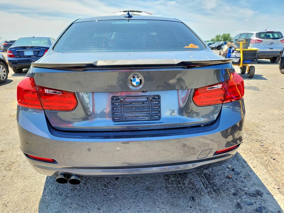 2015 BMW 3er VIN WBA3B5C56FF959837 COPART salvage auction — FRONT END, Pa - Certificate Of Salvage, sold $2,300 on 2026-07-31 (photo 6)
