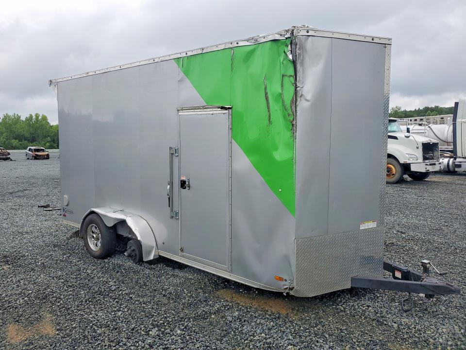 2024 Kauf Trailers VIN 7UZEN1629RD000830 COPART salvage auction — SIDE, NC - SALVAGE CERTIFICATE OF TITLE, sold $60 on 2026-07-30 (photo 4)