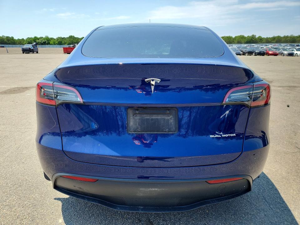 2023 Tesla Model y VIN 7SAYGDEE2PF887397 COPART salvage auction — FRONT END, NY - MV-907A SALVAGE CERTIFICATE, sold $11,500 on 2026-07-27 (photo 6)